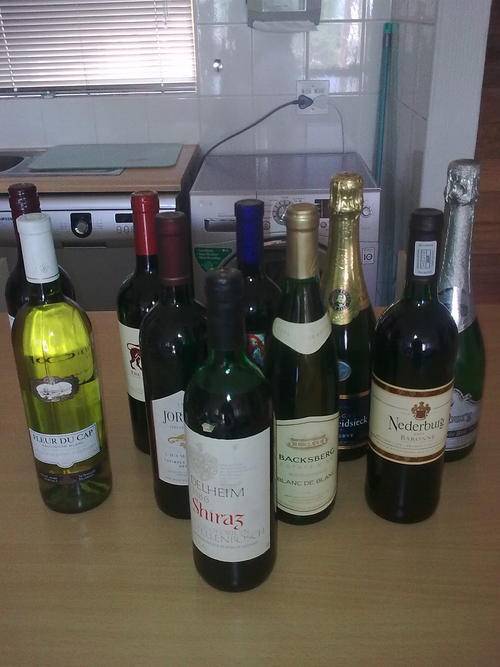 Wine and champagne collection