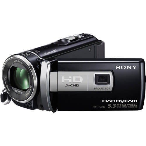 Sony HDR-PJ200 Video Camera + Build-In Projector
