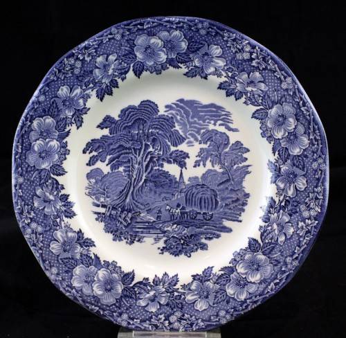Enoch Wedgwood - Woodland wall plate - Hand engraved - Magnificent! - Bid Now!!!