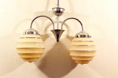 Art Deco ceiling light - A stunner! - Bid Now!!!