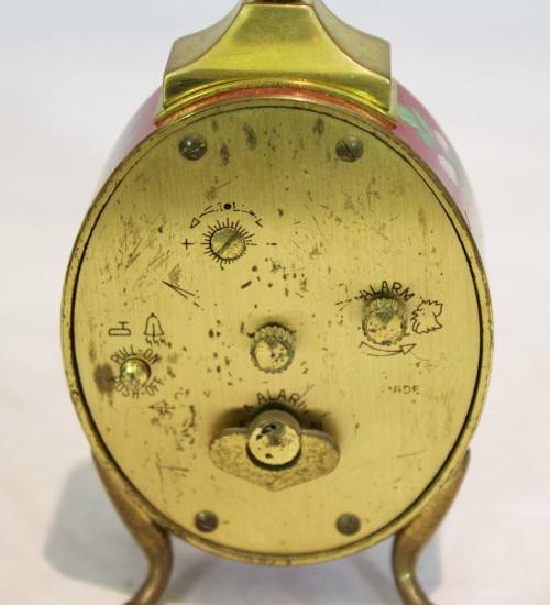 Swiza - Swiss - Victorian style - Small alarm clock - Beautiful! - Bid now!!