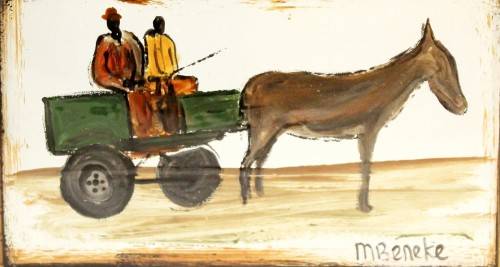 Marquerite Beneke - work on glass