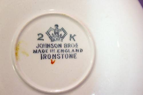 Johnson Bros. - Ironstone - Snowhite sideplate