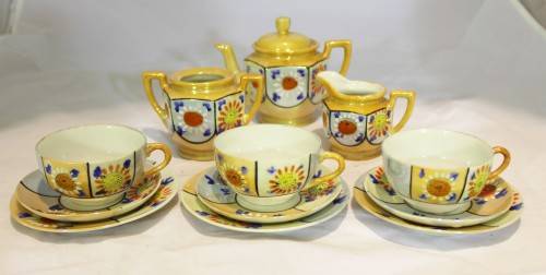 Oriental tea set - Beautiful! - Bid Now!!!