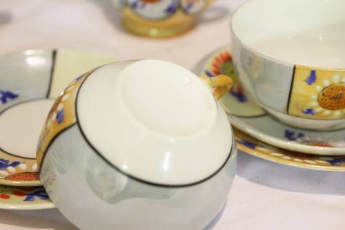 Oriental tea set - Beautiful! - Bid Now!!!