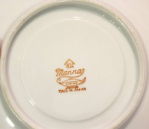 Manna china - Japan - Embossed dragon motif - Trio - Stunning! - Bid Now!!!