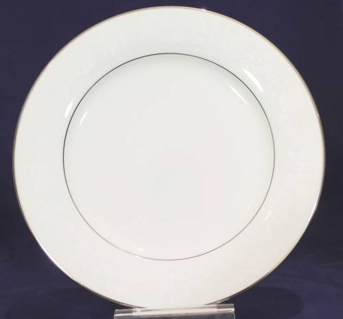 Noritake - Ranier - Lace with platinum trim - Breakfast plate - Stunning! - Bid Now!!!