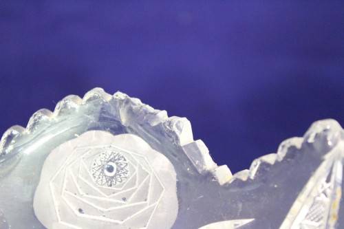 Rose cut bowl - Beautiful! - Bid Now!!!