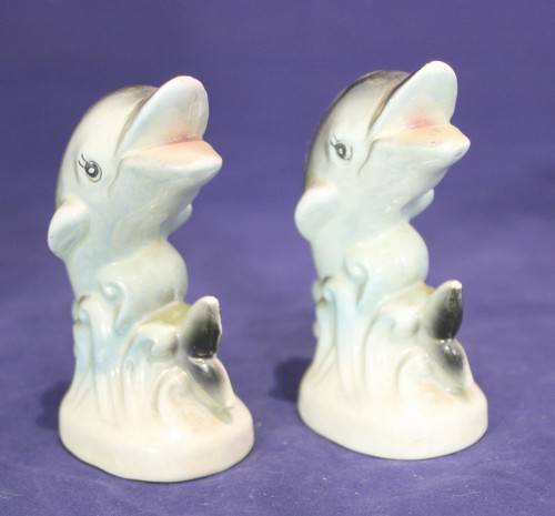 Balboa - Hand made - Dolphin salt and pepper set - Beautiful! - Bid Now!!!
