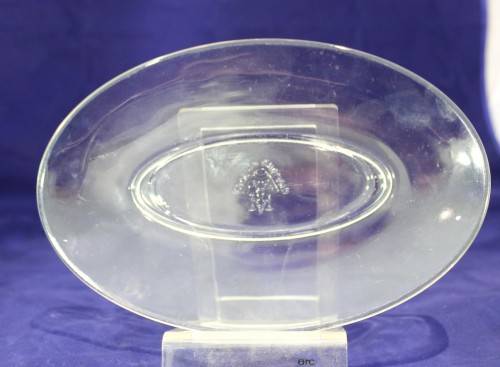 TAT - Oval glass serving platter - A beauty!! - Bid Now!!!