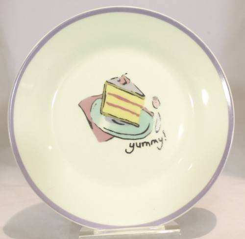 teatime - Yummy - Cake plate - Beautiful!! - Low price! - Bid now!!