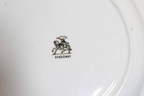 Kingsway - Four breakfast plates - Low price! - Bid now!!