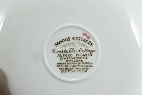 Alfred Meakin - Constables Cottage - Demitasse saucer - Beautiful! - Bid Now!!!