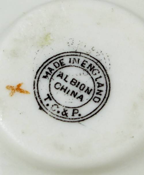 Albion China - Burgh of Millport - miniature tea pot
