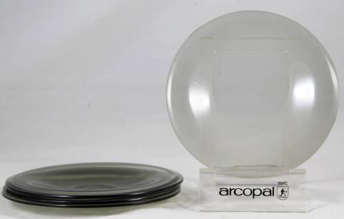 Four Glass Plates - Gorgeous! - Bid Now!!!