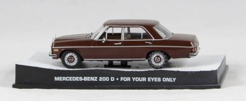 A stunning James Bond Mercedes-Benz 200 D from "For Your Eyes Only"!!  Bid now!!