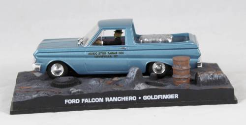 A stunning James Bond Ford Falcon Ranchero from "Goldfinger"!!  Bid now!!