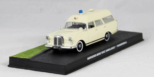 A stunning James Bond Mercedes-Benz Binz Ambulance from "Thunderball"!!  Bid now!!