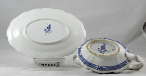 Booths Dragon Pattern - Gravy Boat and Saucer - Bid Now!!!