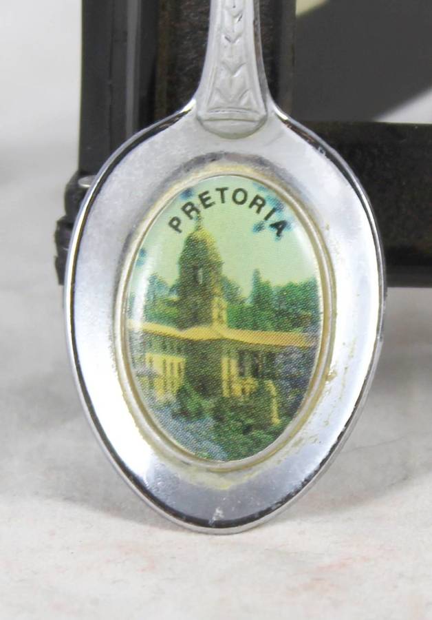 Souvenir Spoon - South Africa, Pretoria - Beautiful! - Low Price!! - Bid Now!!!