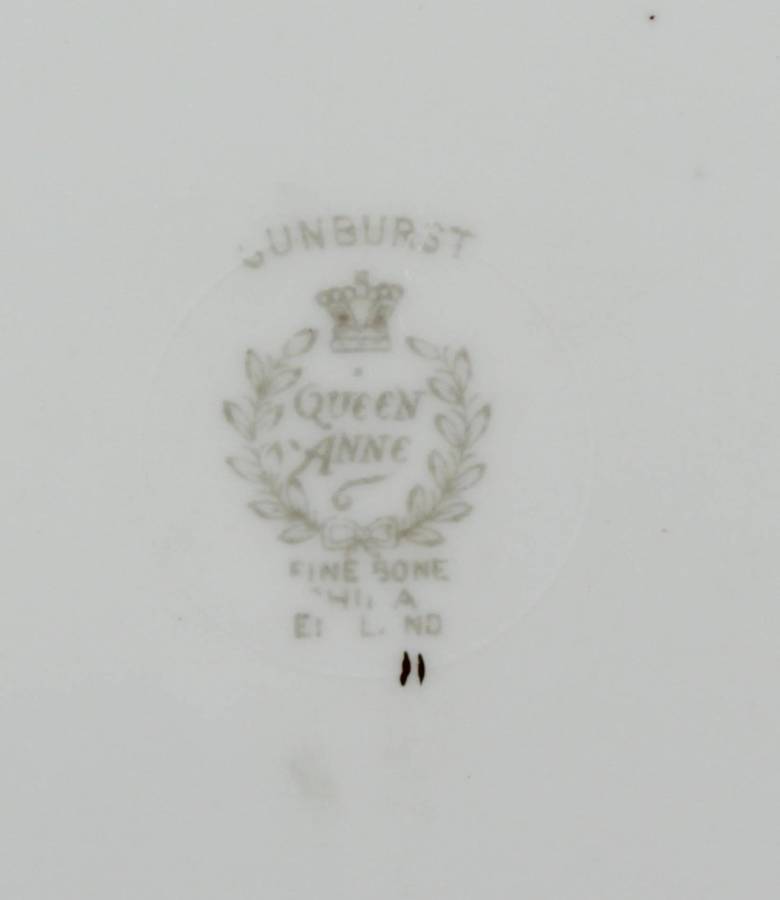 Queen Anne - Sunburst - side plate