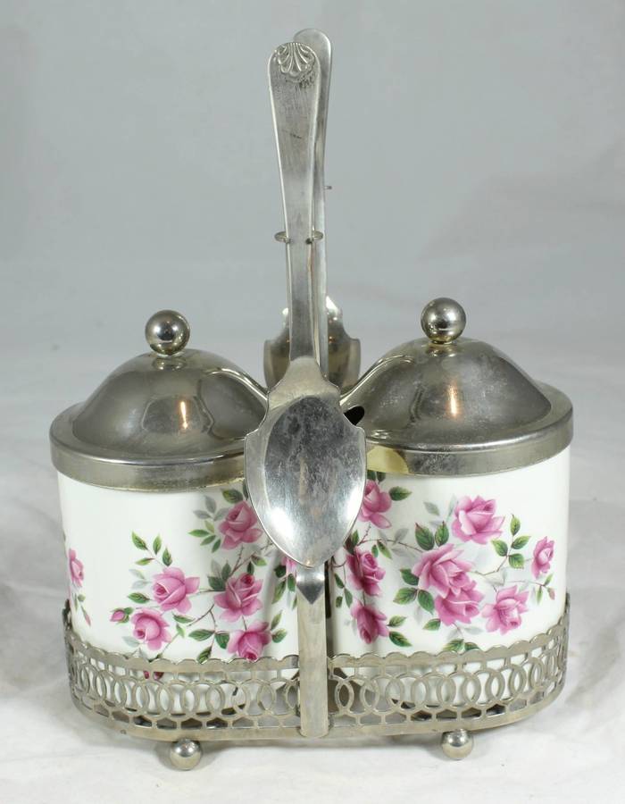 Enoch Wedgwood - Condiment Set - Gorgeous! - Bid Now!!!