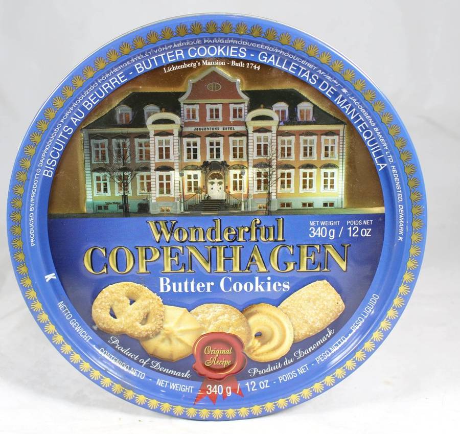 Copenhagen - cookie tin
