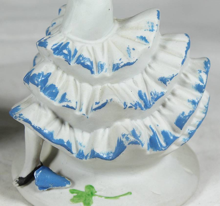 Pair of ceramic dancers