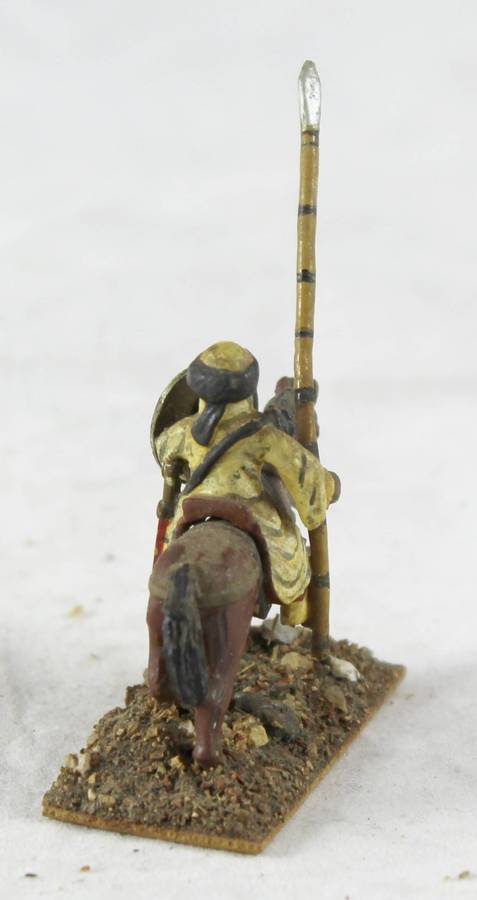 Lead figurine - eastern horseback warrior