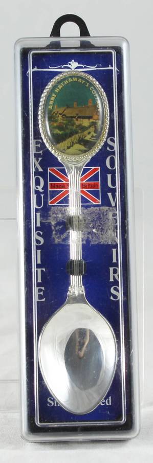 Souvenir spoon - Anne Hathaway's cottage silver plated