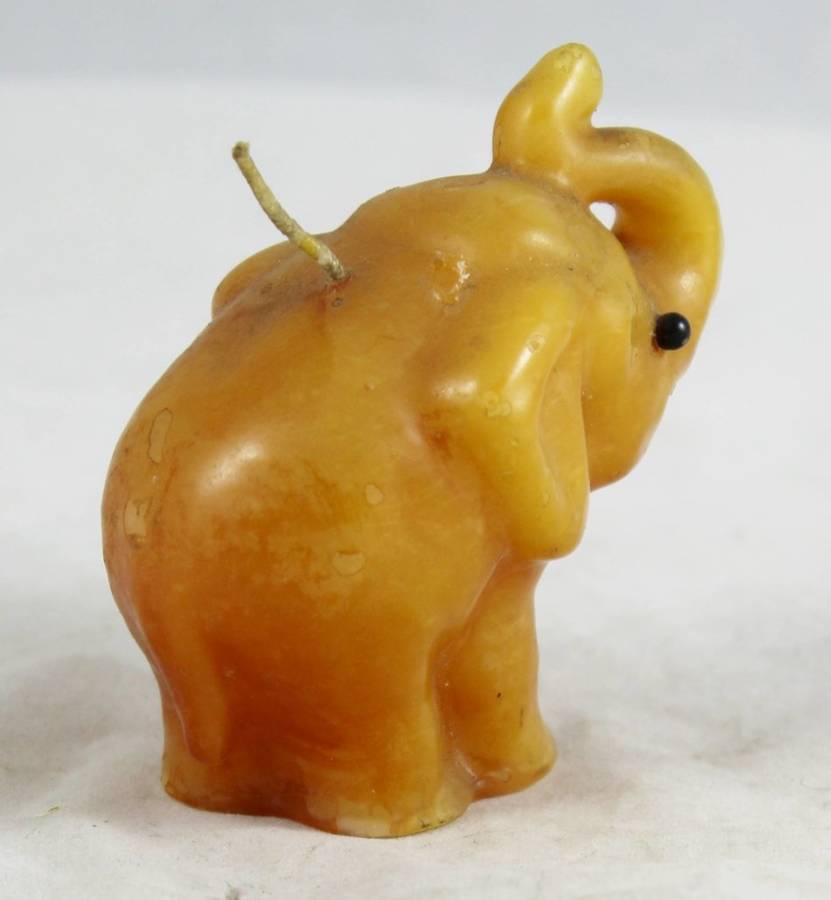 Small elephant candle