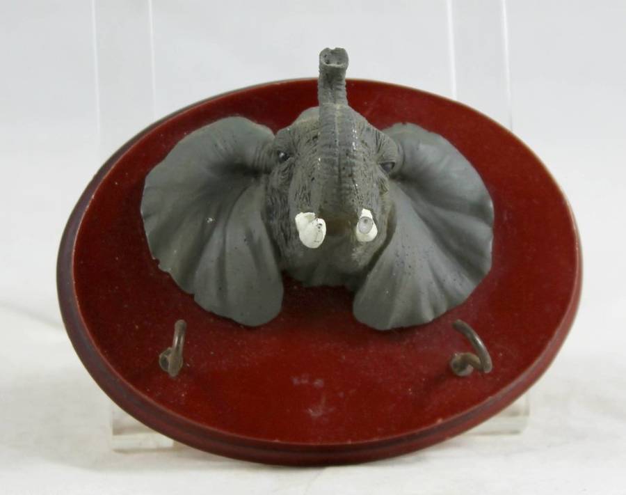 Elephant - Small Key Rack - Beautiful! - Bid Now!!!
