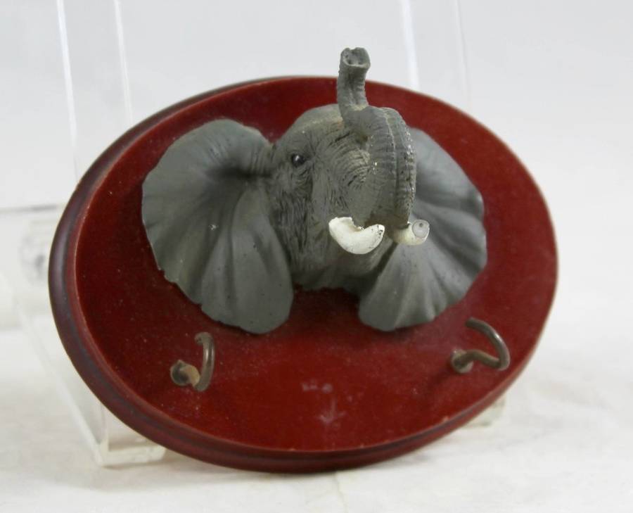 Elephant - Small Key Rack - Beautiful! - Bid Now!!!