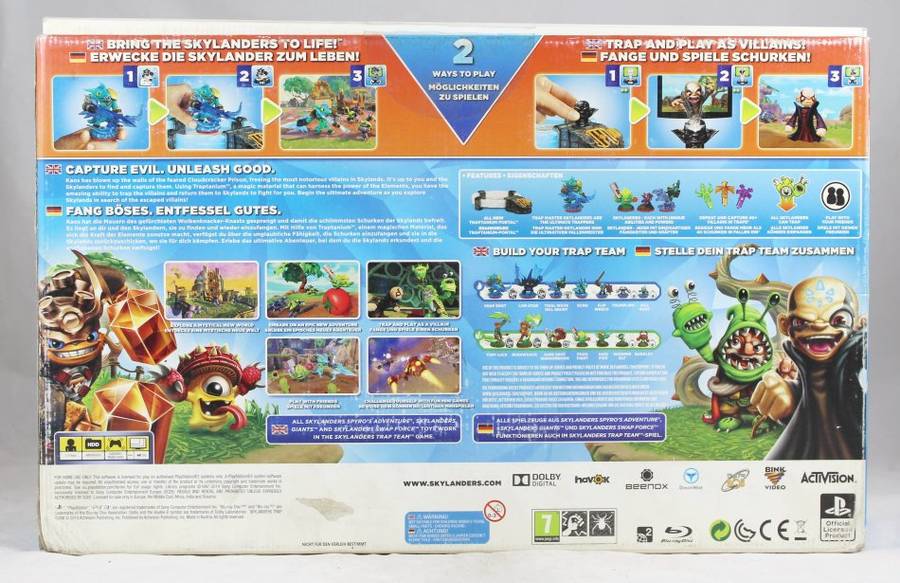 Skylanders Trap Team - PS3 Starter Pack - New in box! - Bid now!!