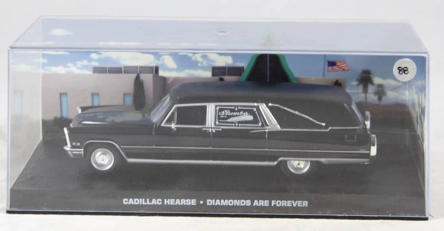 A stunning James Bond Cadillac Hearse from "Diamonds Are Forever"!!  Bid now!!