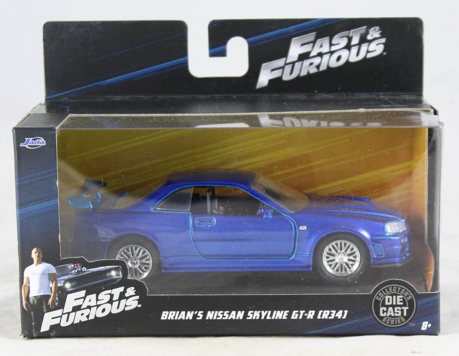 Jada - Fast & Furious - Nissan Skyline GT-R (R34) - Bid now!!