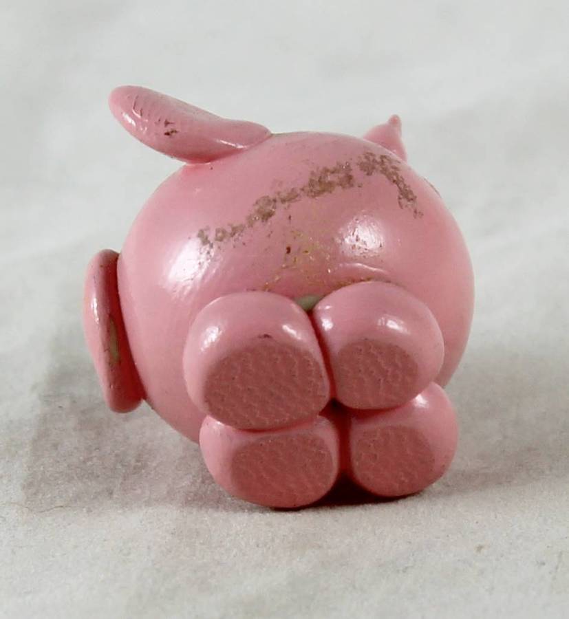 Miniature pink pig