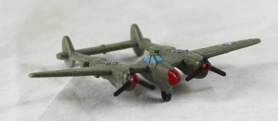 Micro Machines - Airforce - P-38 Lightning - LGTI 1994 - Bid Now!!