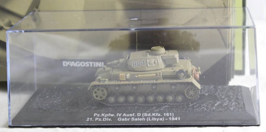 De Agostini - Pz.Kpfw IV Sd Kfz 161 Libya 1941 - New Tank with Booklet #92! - Bid now!