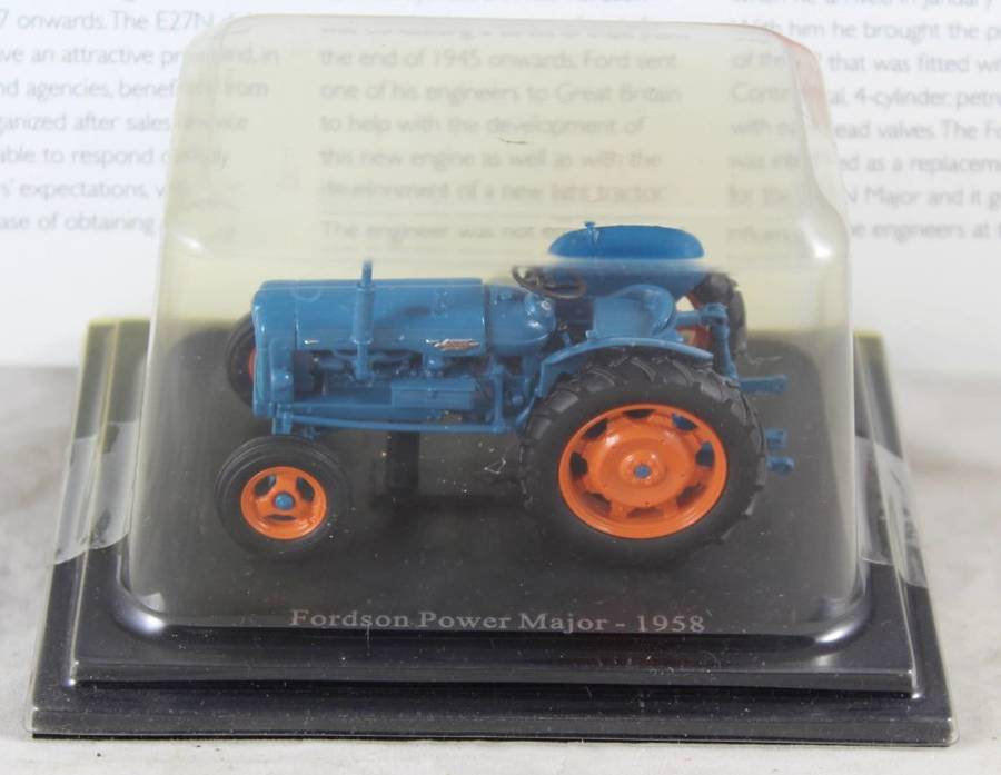 Collectable Tractor - Fordson Power Major - 1958 - Tractor & Info Sheet - Bid now!