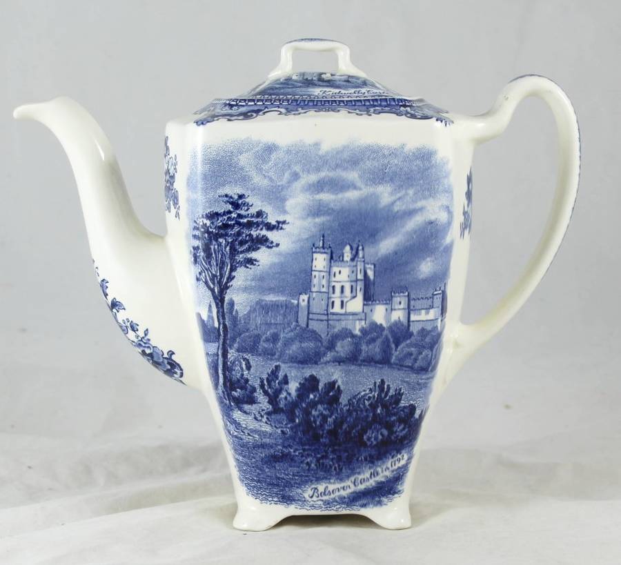 Johnson Bros - Old Britain Castles - Coffee Pot - Gorgeous! - Bid Now!!!