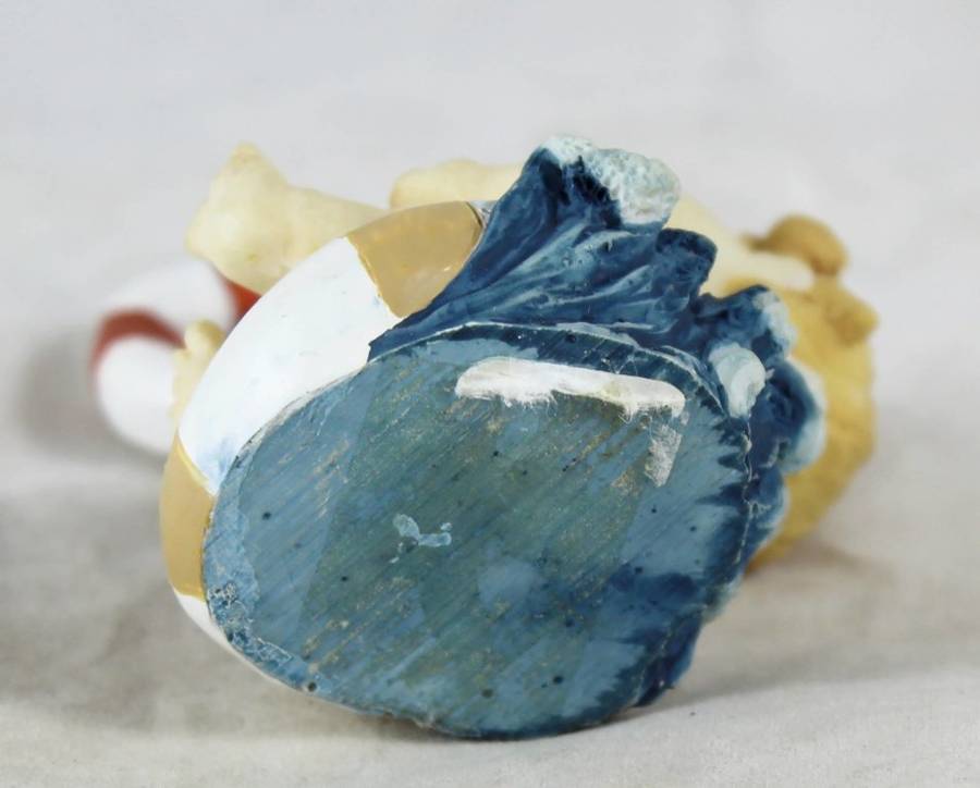 Baby floating on water