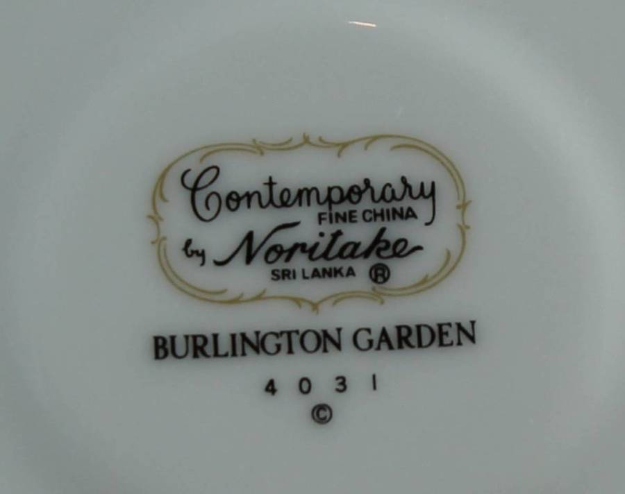 Noritake - Burlington Garden - Duo`s - BID NOW!!!