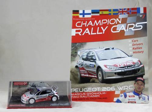 Champion Rally Cars - 2002 Peugeot 206 WRC  - Bid now!!