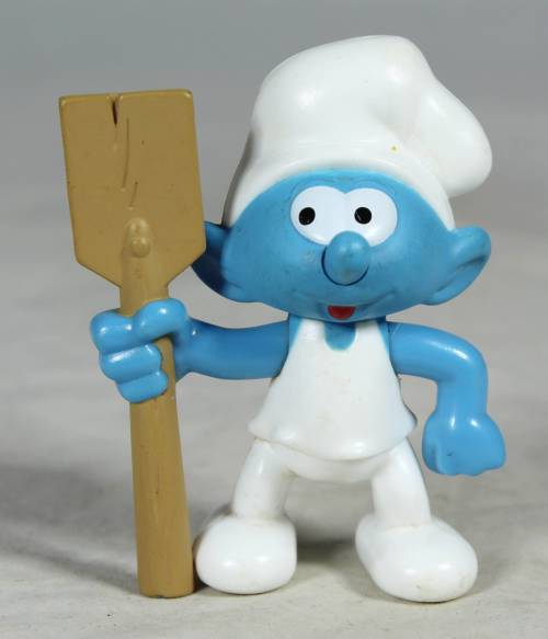 Smurf - Peyo - Mc Donalds toy - Baker Smurf (2018)  - Bid Now!!