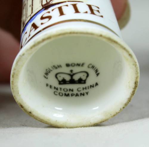 Ceramic thimble - Bodiam Castle