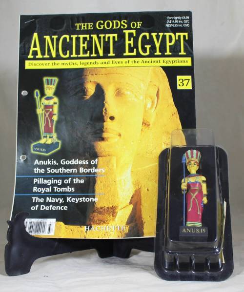 The gods of ancient Egypt - Hachette - figure with booklet - Anukis without statue