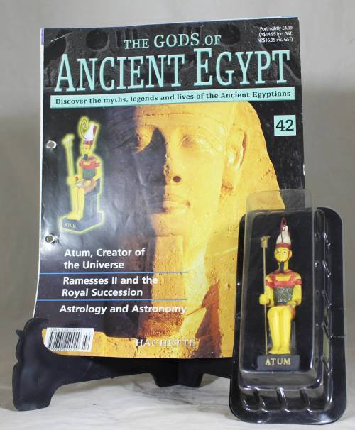 The Gods of Ancient Egypt - by Hachette - Figure with Booklet - Atum