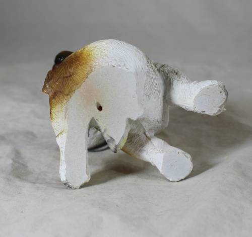 Christmas decorated bulldog