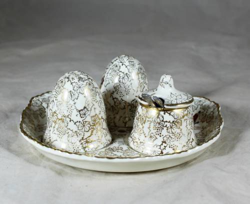 Midwinter Chintz condiment set